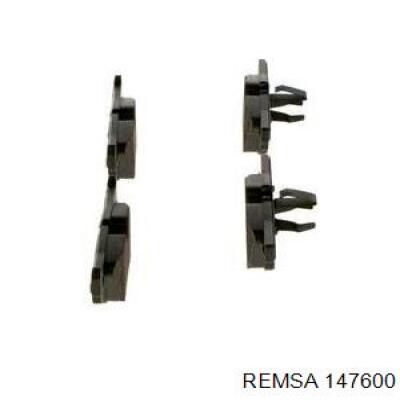 Задние дисковые колодки Remsa 147600