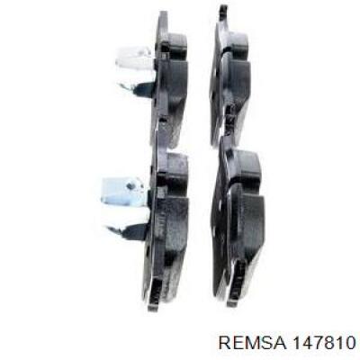 Передние тормозные колодки 147810 Remsa