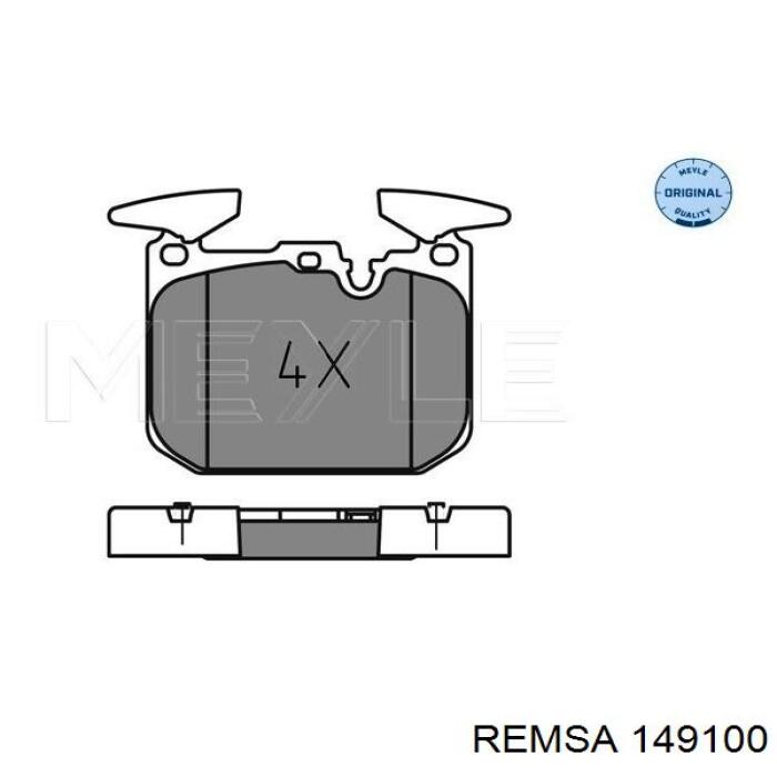 Колодки Remsa 149100 цена, от 36.24 USD