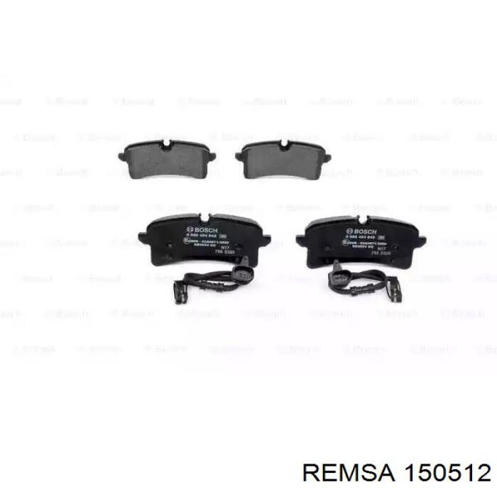 Задние дисковые колодки Remsa 150512