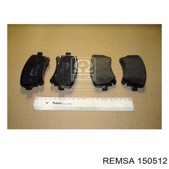 Колодки дисковые  Remsa 150512 цена, от 30.34 USD