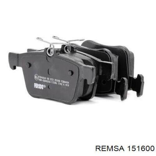Колодки дисковые  Remsa 151600 цена, от 21.33 USD