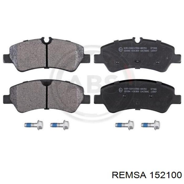 Pastillas de freno traseras 152100 Remsa