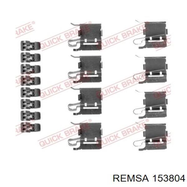 Купить 153804 Remsa Колодки тормозные