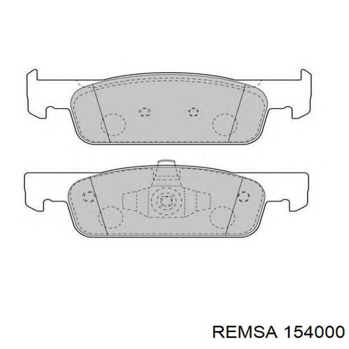Колодки Remsa 154000 цена, от 19.66 USD