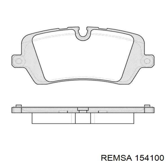 Колодки дисковые  Remsa 154100 цена, от 25.51 USD