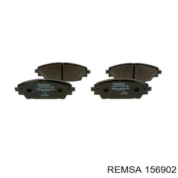 Передние тормозные колодки 156902 Remsa