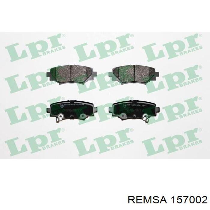Купить 157002 Remsa Колодки тормозные задние, дисковые