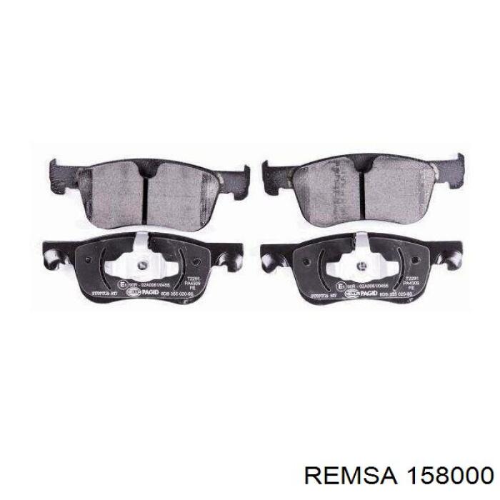 Передние тормозные колодки 158000 Remsa