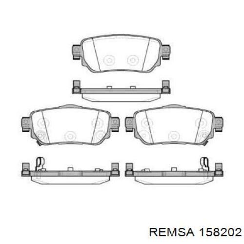 Колодки дисковые  Remsa 158202 цена, от 23.14 USD