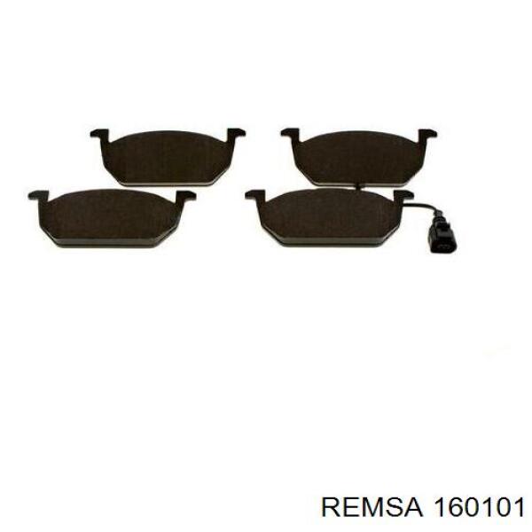 160101 Remsa Колодки передние