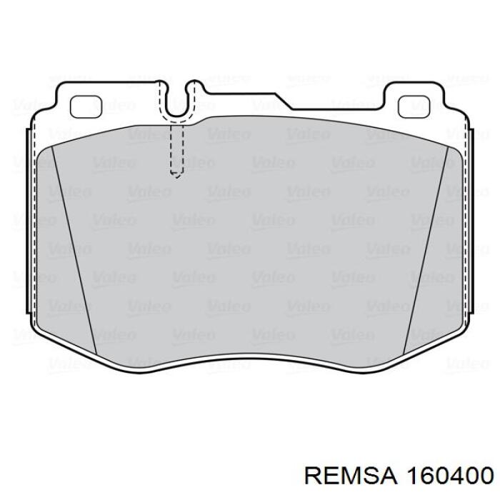 Колодки Remsa 160400 цена, от 35.59 USD
