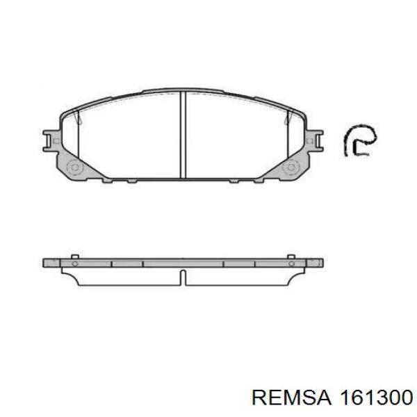 Колодки Remsa 161300 цена, от 34.32 USD