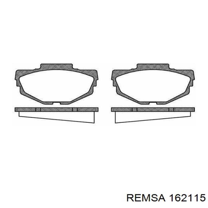 Купить 2307654 Ford Колодки тормозные задние, дисковые
