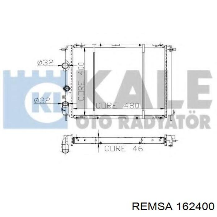 Колодки дисковые  Remsa 162400 цена, от 21.34 USD