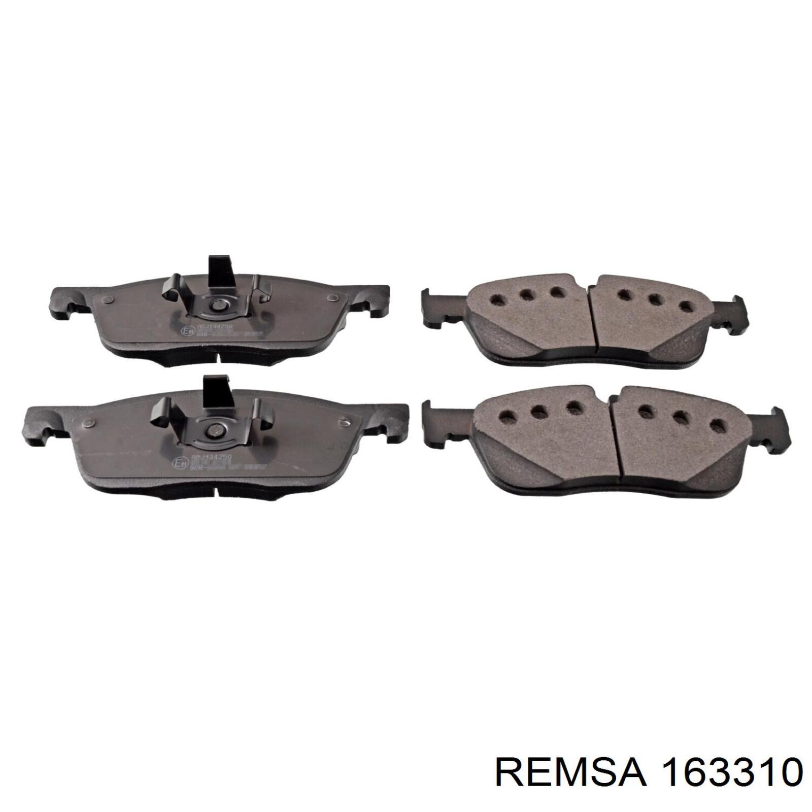 Купить 163310 Remsa Колодки тормозные