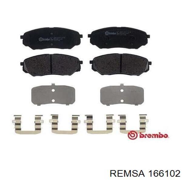 Купить 166102 Remsa Колодки тормозные