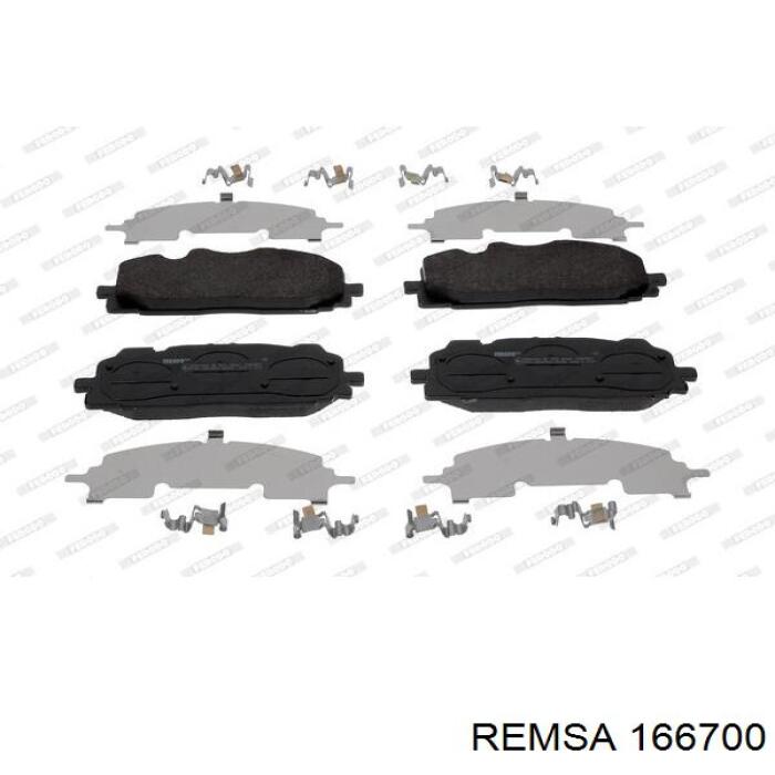 Колодки Remsa 166700 цена, от 35.81 USD