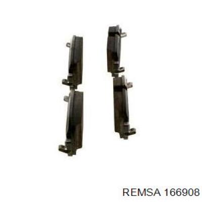 Колодки дисковые  Remsa 166908 цена, от 25.54 USD