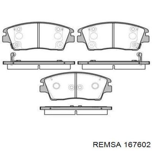 Купить 167602 Remsa Колодки тормозные