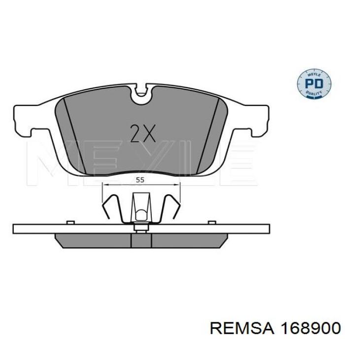 Колодки Remsa 168900 цена, от 33.46 USD