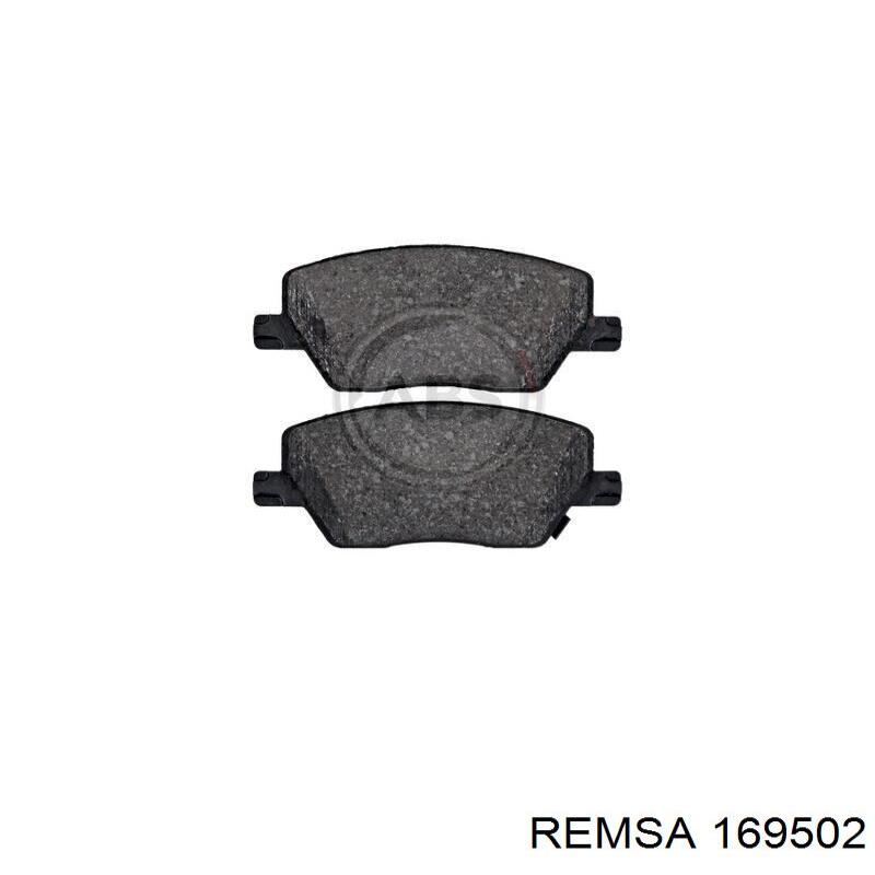 Купить 169502 Remsa Колодки тормозные