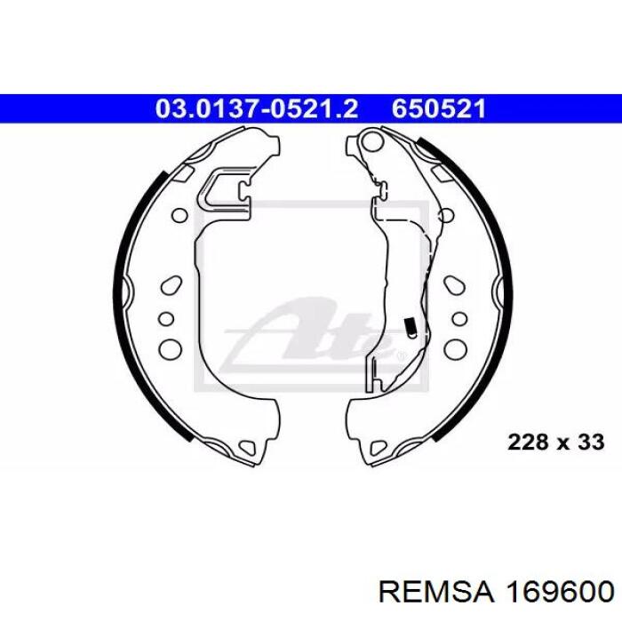 Колодки Remsa 169600 цена, от 33.97 USD