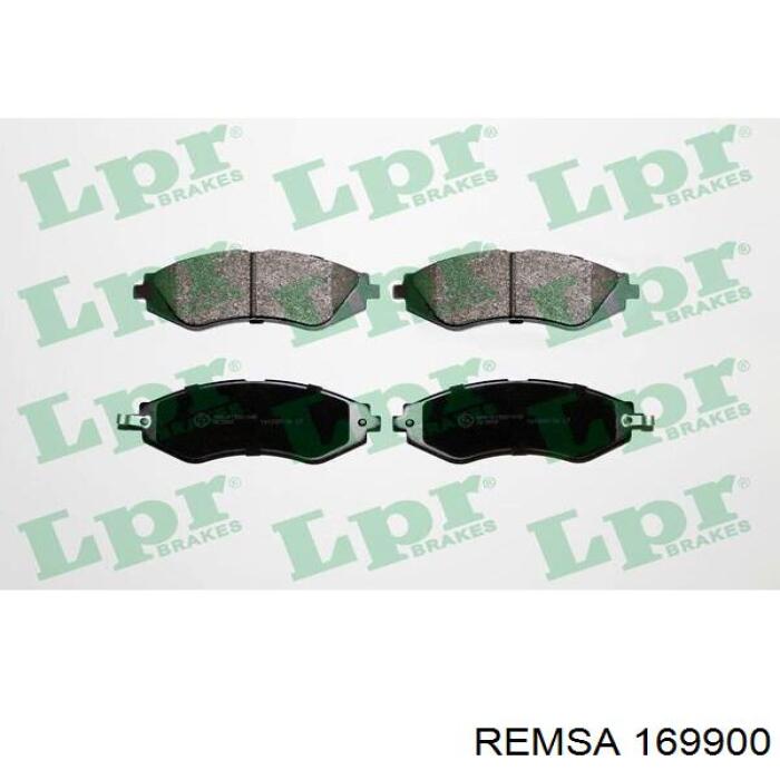 Тормозные колодки Remsa 169900