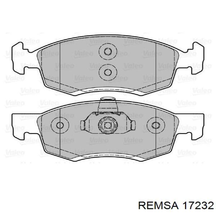 Колодки Remsa 17232 цена, от 28.25 USD