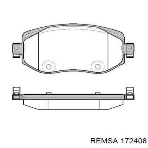 Колодки Remsa 172408 цена, от 27.24 USD