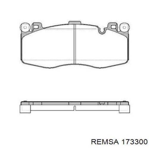 Колодки Remsa 173300 цена, от 47.92 USD