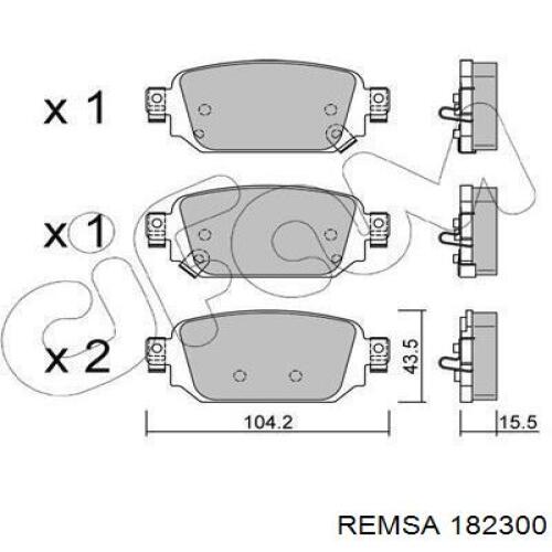 Купить 35237 ABS Колодки тормозные