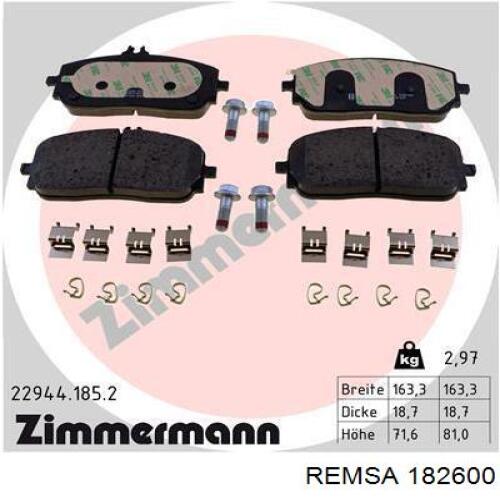 Передние тормозные колодки 232209 Power Stop