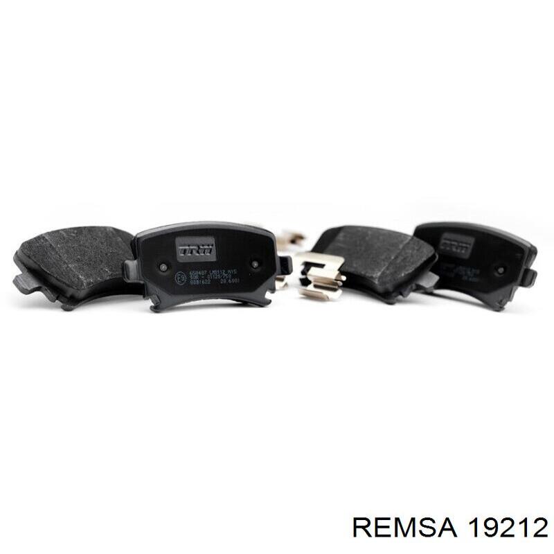 Тормозные колодки Remsa 19212
