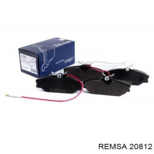 Тормозные колодки Remsa 20812