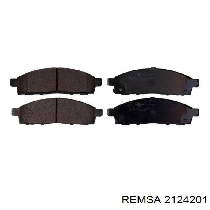 2124201 Remsa Колодки передние