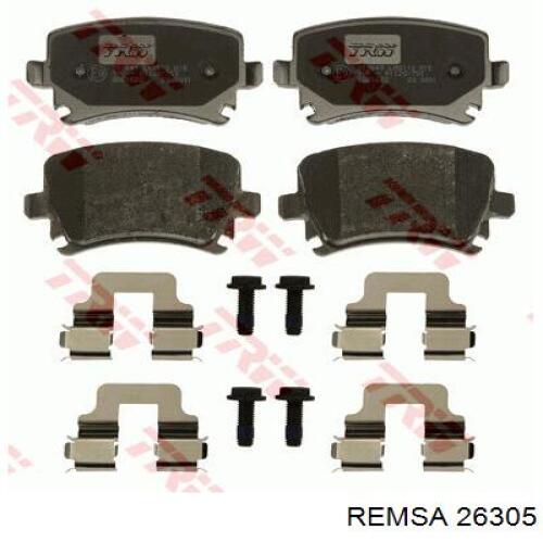 Колодки дисковые  Remsa 26305 цена, от 17.45 USD