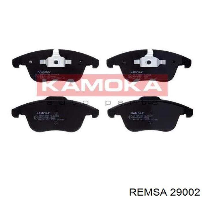 29002 Remsa колодки тормозные передние дисковые