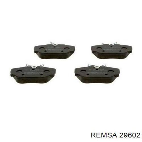 Передние тормозные колодки 29602 Remsa