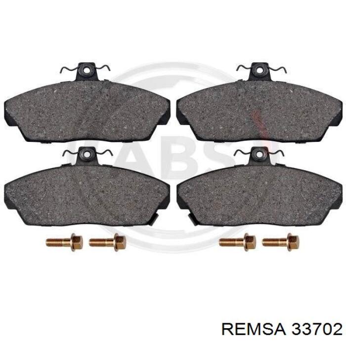 Передние тормозные колодки 33702 Remsa