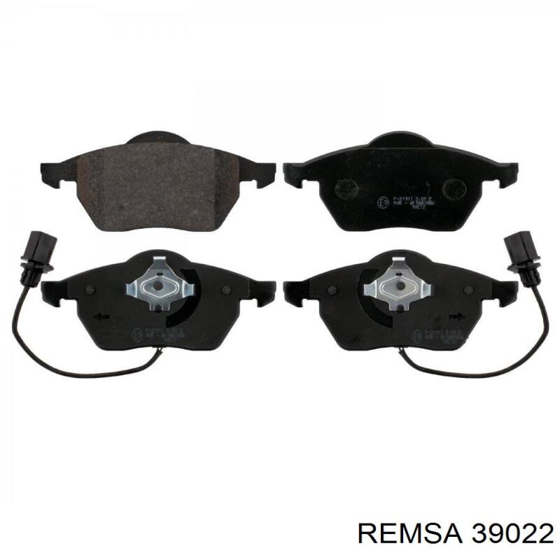 Купить 39022 Remsa Колодки тормозные