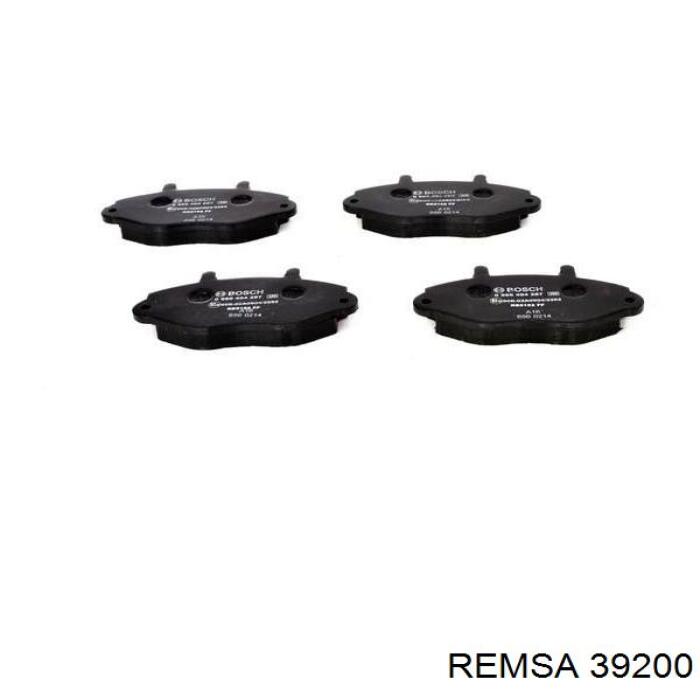 39200 Remsa колодки тормозные передние дисковые