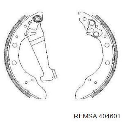 Барабанные колодки Remsa 404601