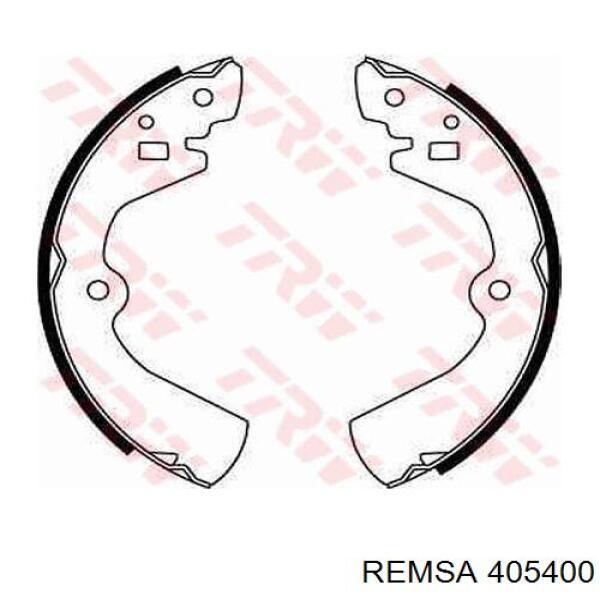 Zapatas de frenos de tambor traseras 405400 Remsa