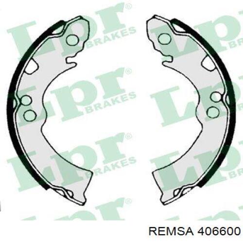 Zapatas de frenos de tambor traseras 406600 Remsa