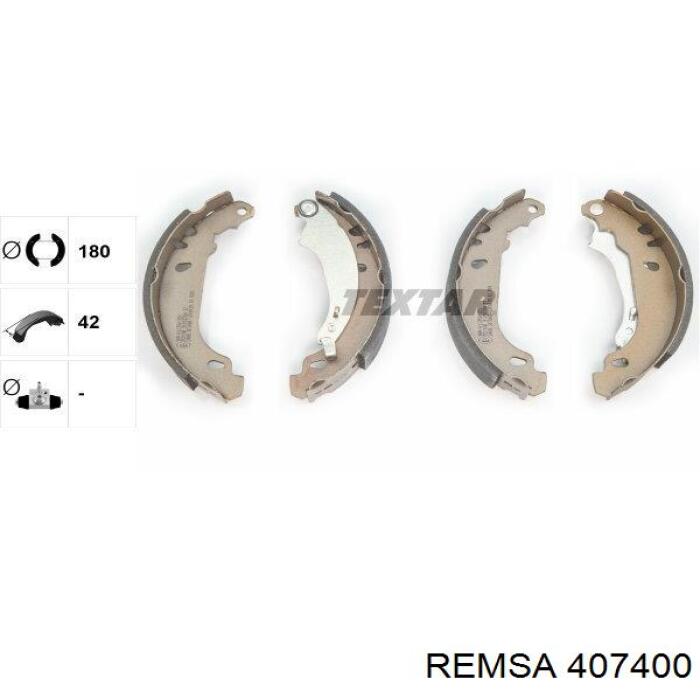 Тормоза рабочие задние ножные и тормозные барабаны Remsa 407400 цена, от 22.49 USD