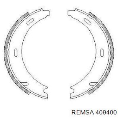 Колодки ручника 409400 Remsa