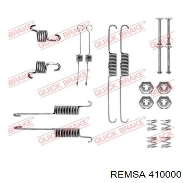 Задние барабанные колодки 410000 Remsa