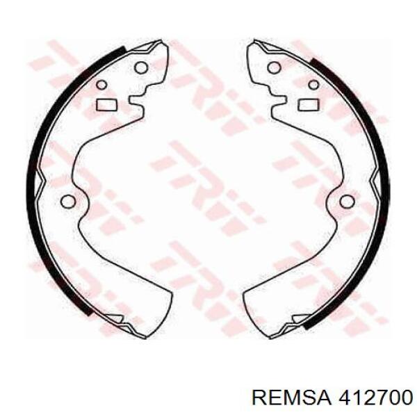 Колодки тормозные задние барабанные REMSA 412700