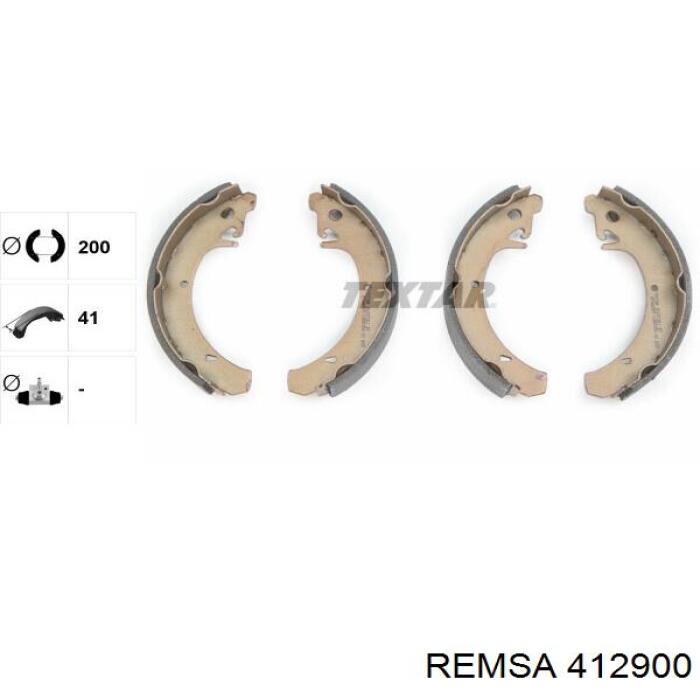 Тормоза рабочие задние ножные и тормозные барабаны Remsa 412900 цена, от 14.63 USD